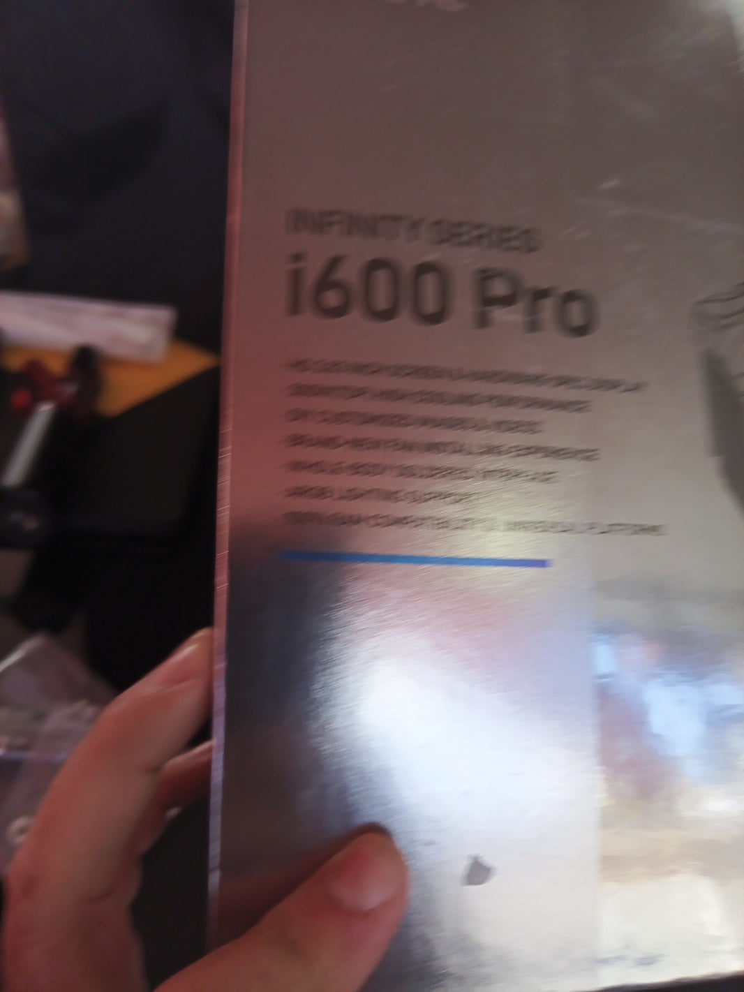 I600 Pro CPU Cooler, HD Display with Temperature, Copper Base. Display Box Broke1