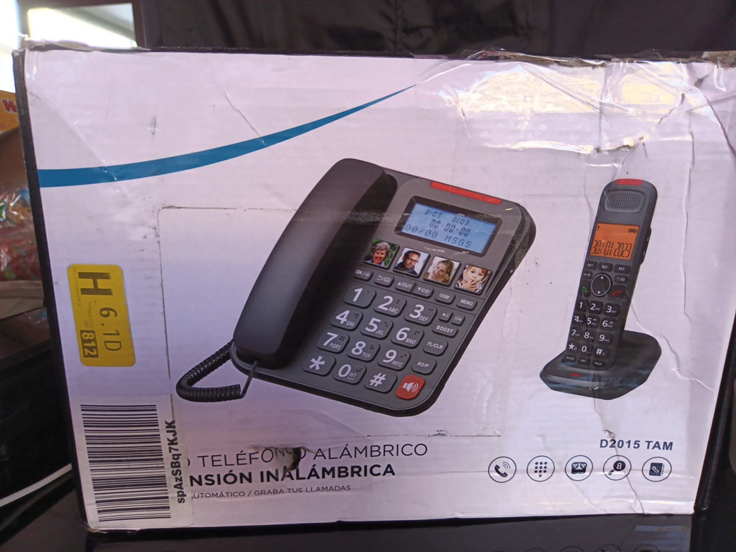 Desk Telephone And Wireless Extension Bundle D2015 TAM0