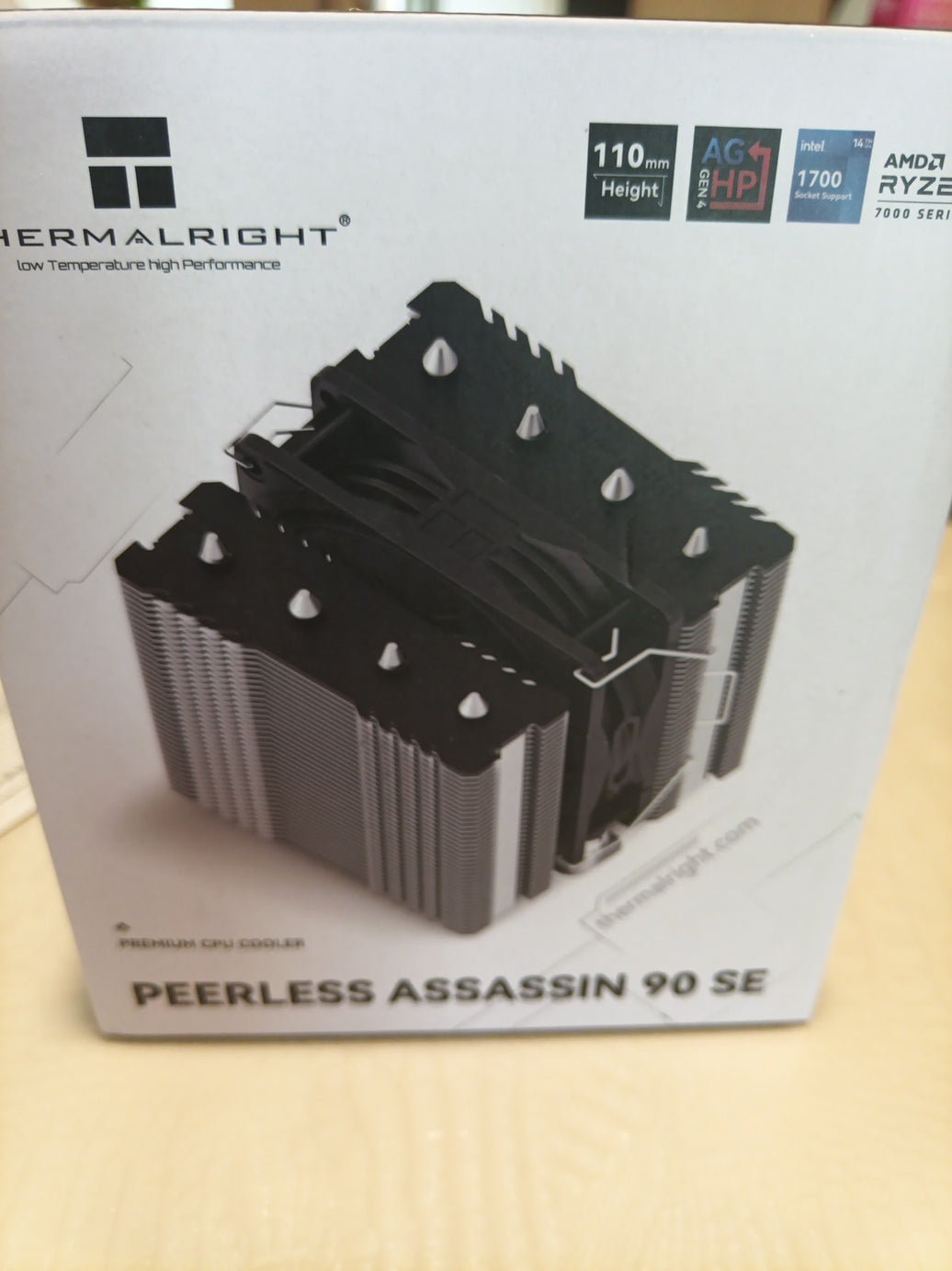 Thermalright Peerless Assassin 90 SE CPU Cooler- Black- TL-P9 - New! Sealed!0