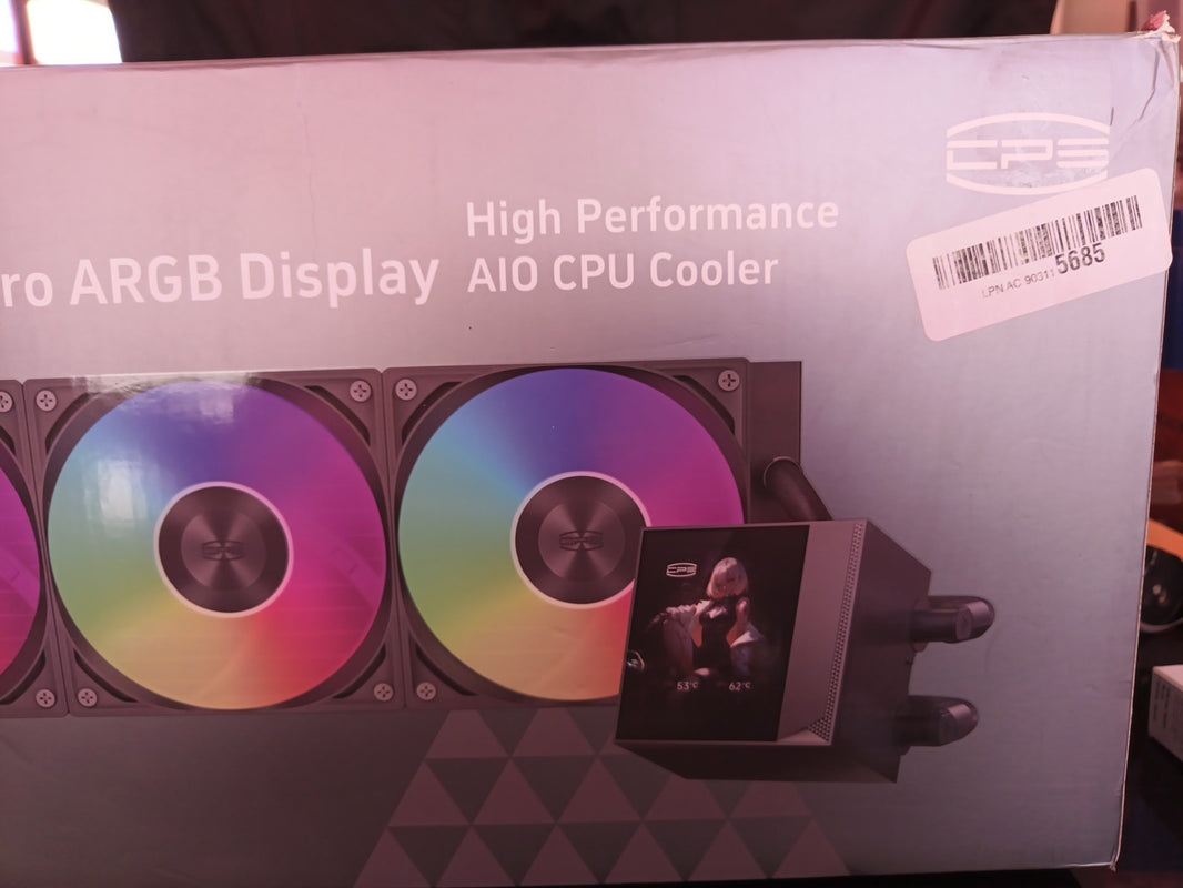 NEW PCCOOLER DS360 ARGB Display BLACK CPU water-cooled heat sink Fast delivery1