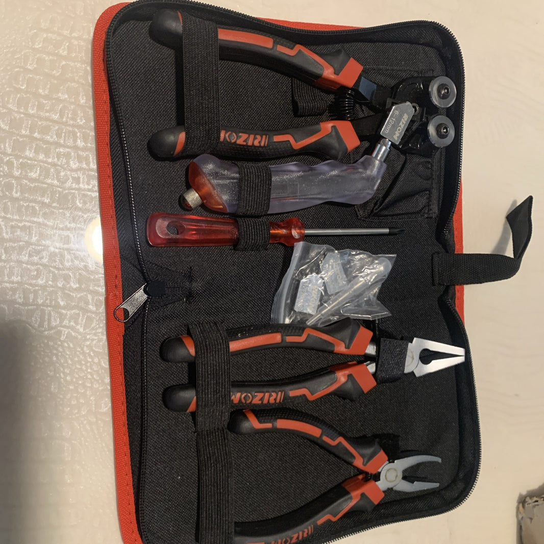 Rizom Glass Cutting Tool, Cutter 2-20MM, 8" Tile Nippers, Glass... 1