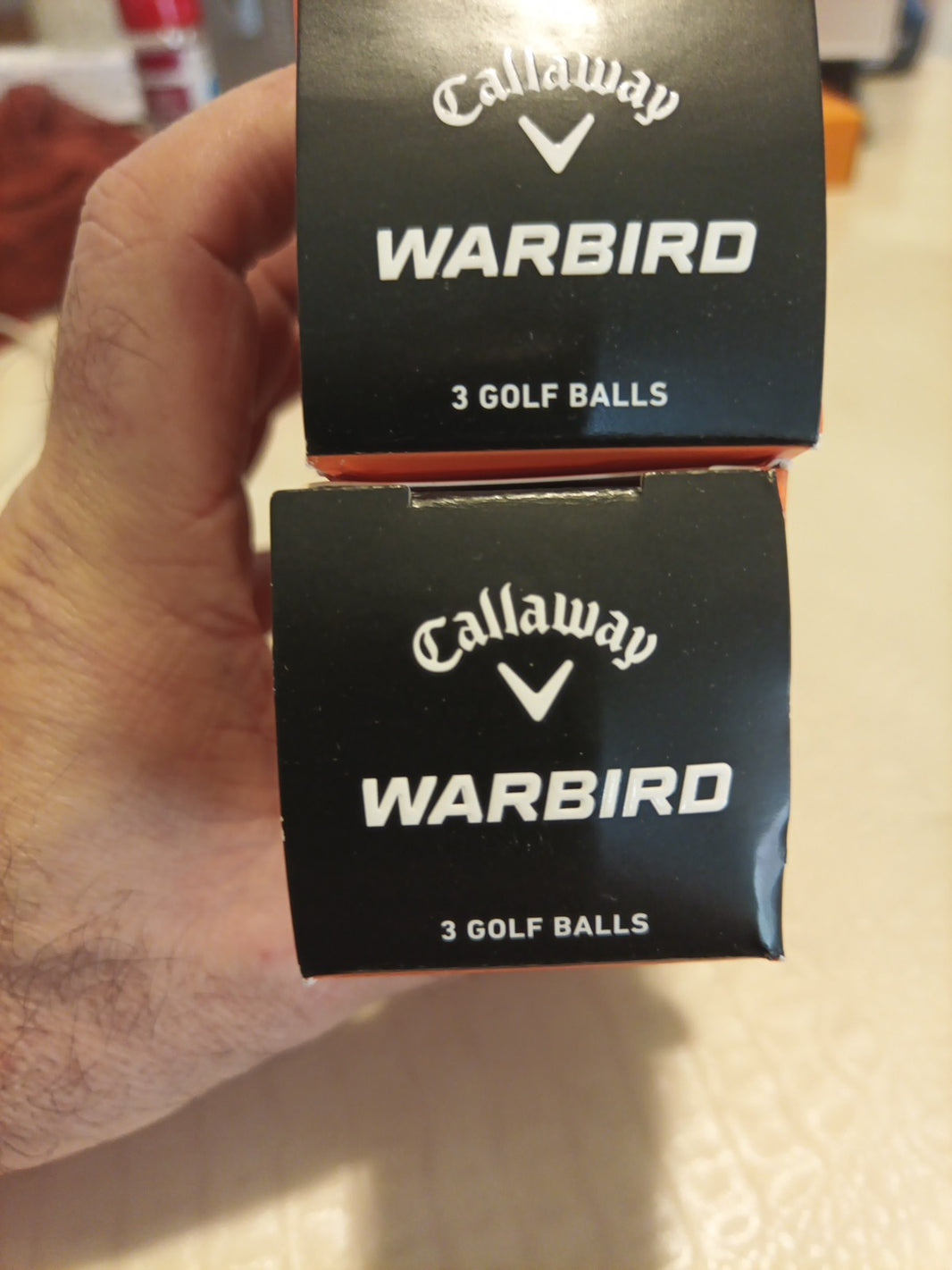 Callaway Warbird Golf Balls TWO Sleeves Of 3 Balls 1