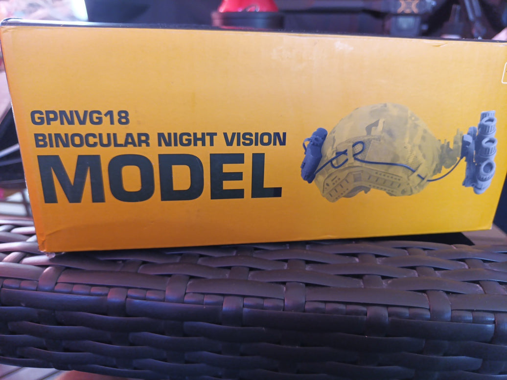 GPNVG 18 Night Vision Goggles Dummy Model with Night Vision Mount, Four-Tube Bin0