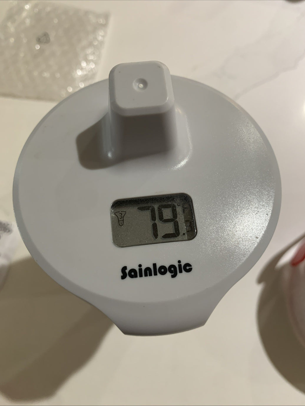 Sainlogic Wireless Pool Thermometer Floating Easy Read, High Precision Outdoo0
