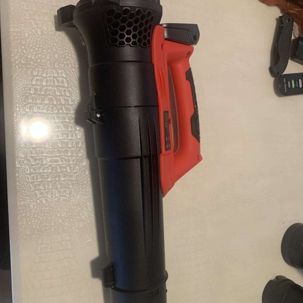LEAPFUL LEAF BLOWER 21V CORDLESS ELECTRIC BLOWER LP69 - Red - Tool Only0