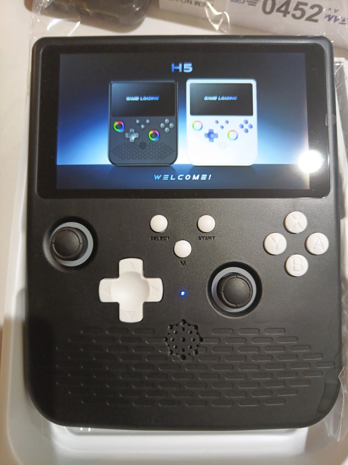 H5 5.0" HD IPS Screen Open Source Linux System Retro Handheld Video Game Console0