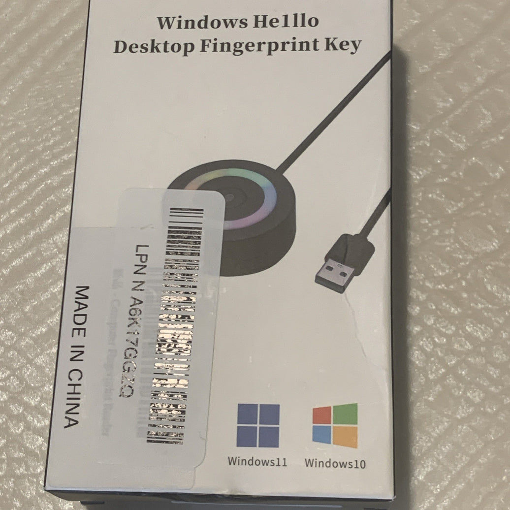 USB Fingerprint Biometric Login Device-Windows 10/11,Password-Free,Office/home0
