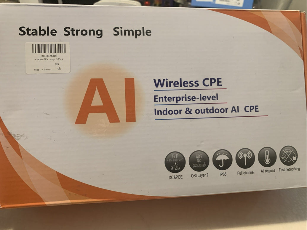 ULNA is a wireless bridge with a maximum wireless data rate of 1000 Mb0