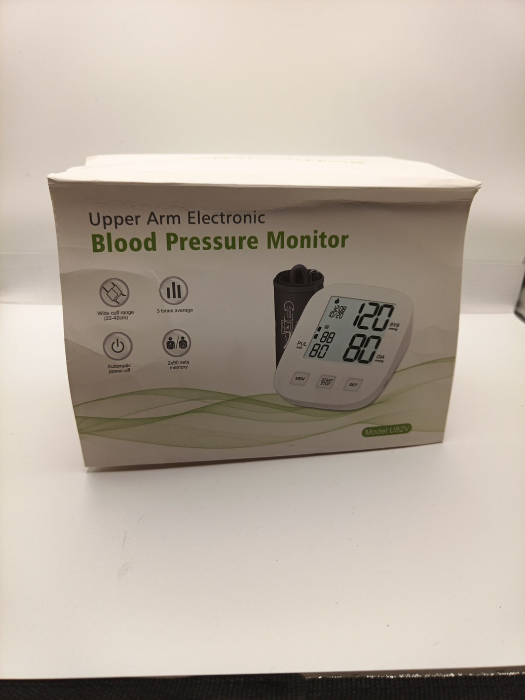 Automatic Blood Pressure Monitor BP Machine Upper Arm Cuff Heart Rate Monitor0