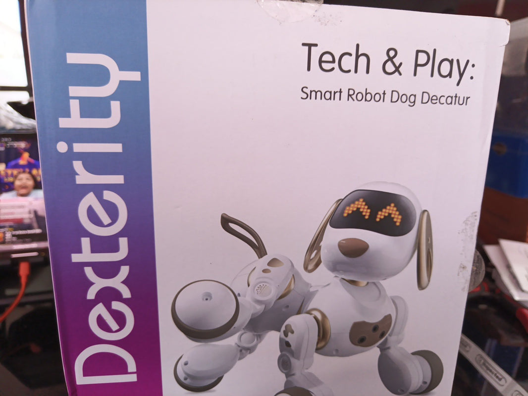 Ruko 18011 Smart Robot Dog, Interactive Puppy with 30 LED Expressions,1