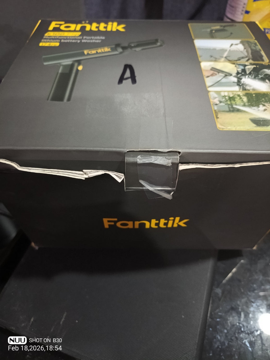 Fanttik K100 Flip Cordless Portable Sprayer Foldable 5-in-1 Nozzle 174 PSI - NEW0