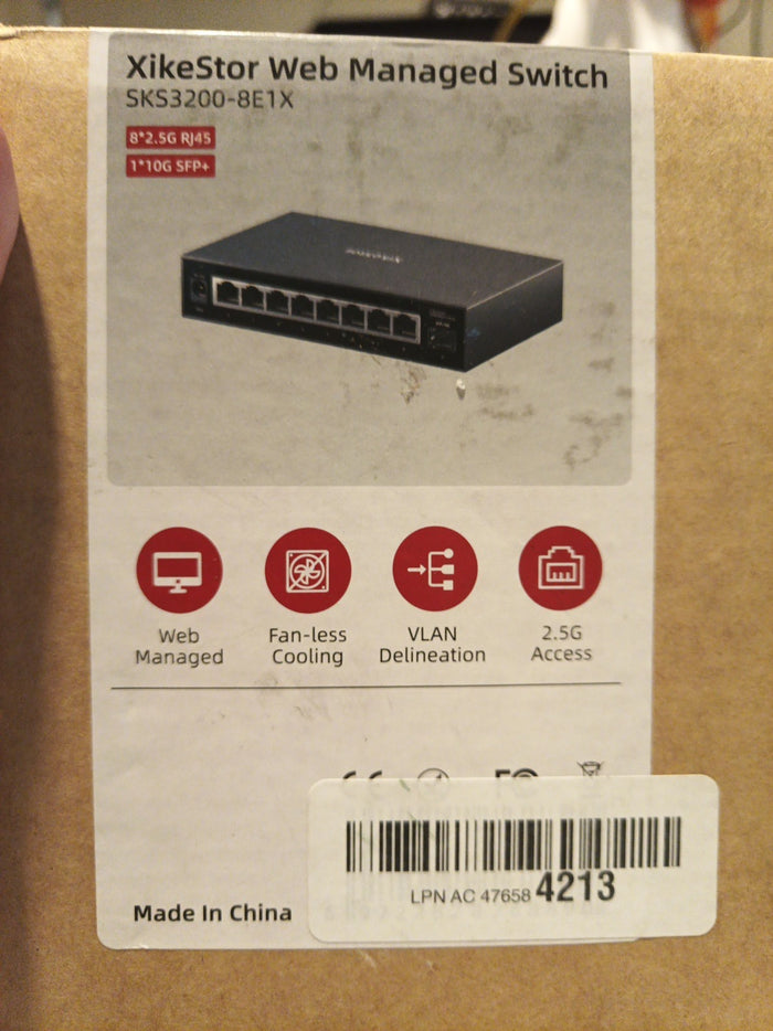 Xikestor Web Managed Switch0