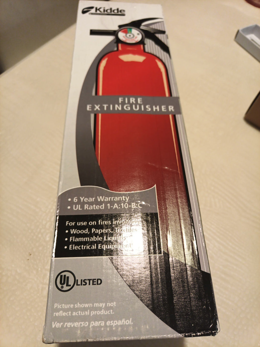 Kidde FA110G Multipurpose Home Fire Extinguisher - 466142MTL0