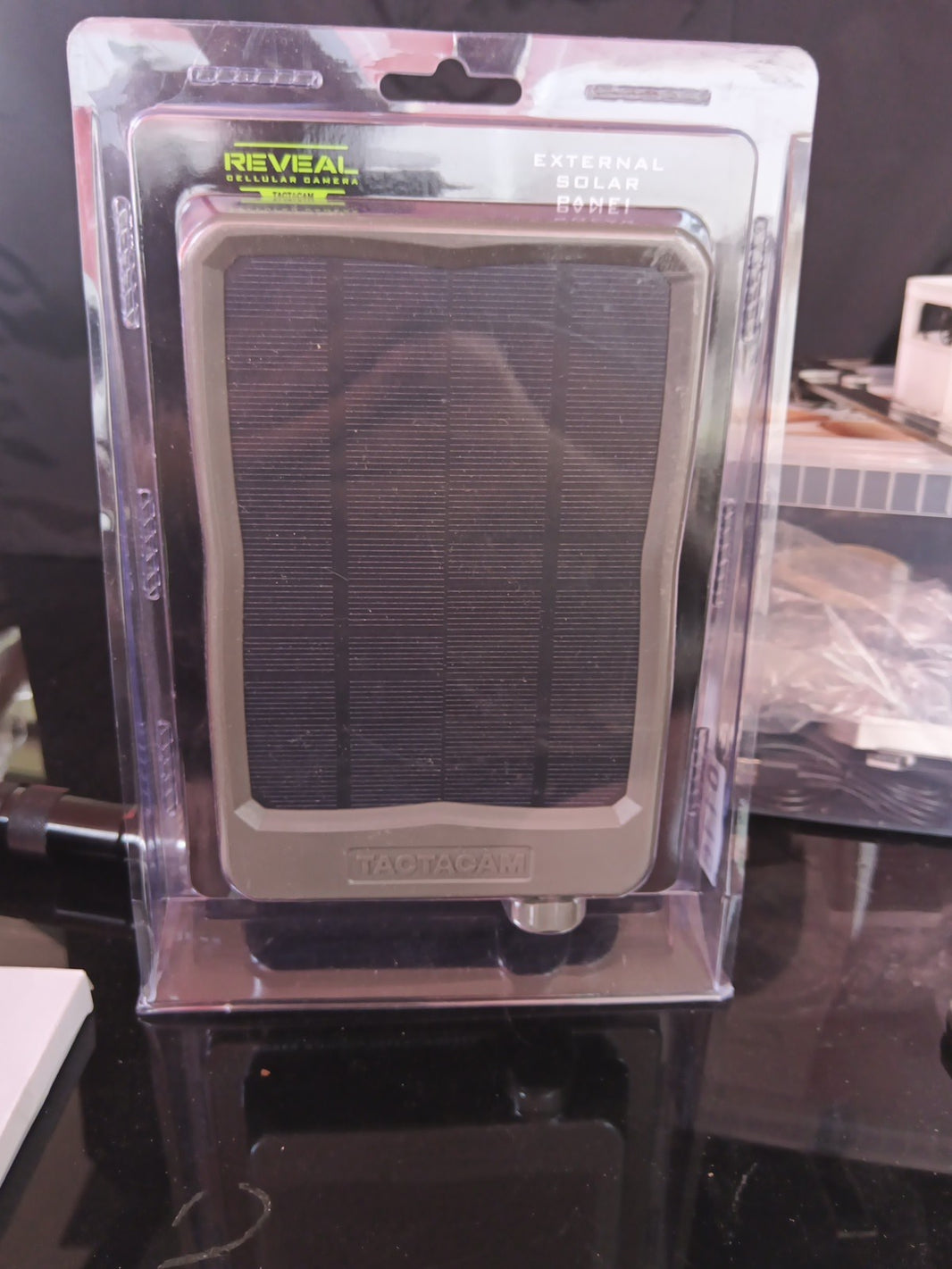 Tactacam Solar Panel for Cellular Security Camera Reveal EXT-V10