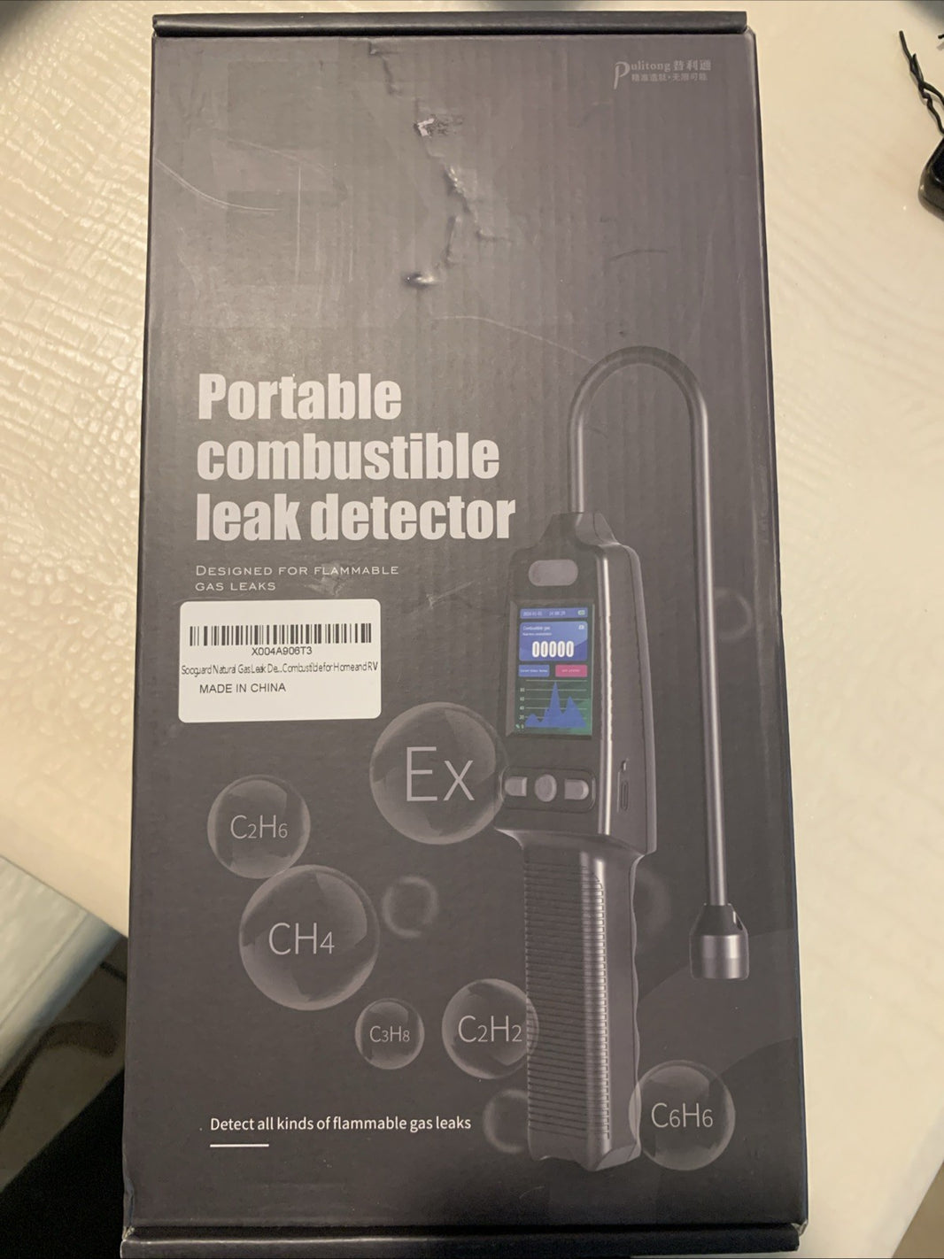 Sooguard Portable Natural Gas Leak Detector - New0