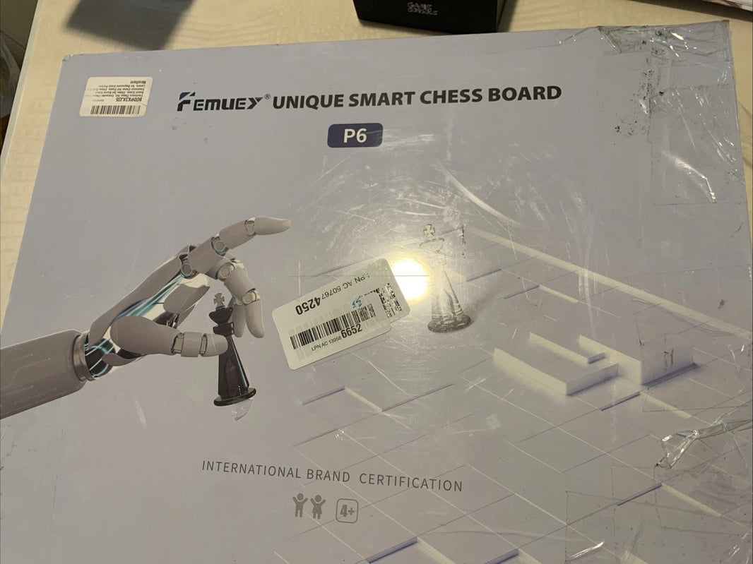 Femuey Unique Smart Chess Board P6, New Open Box, See Pics. Black0