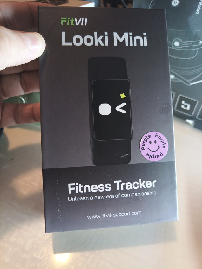 FITVII Looki-mini Fitness Tracker Slim AMOLED Fitness Watch 2025 Purple 0