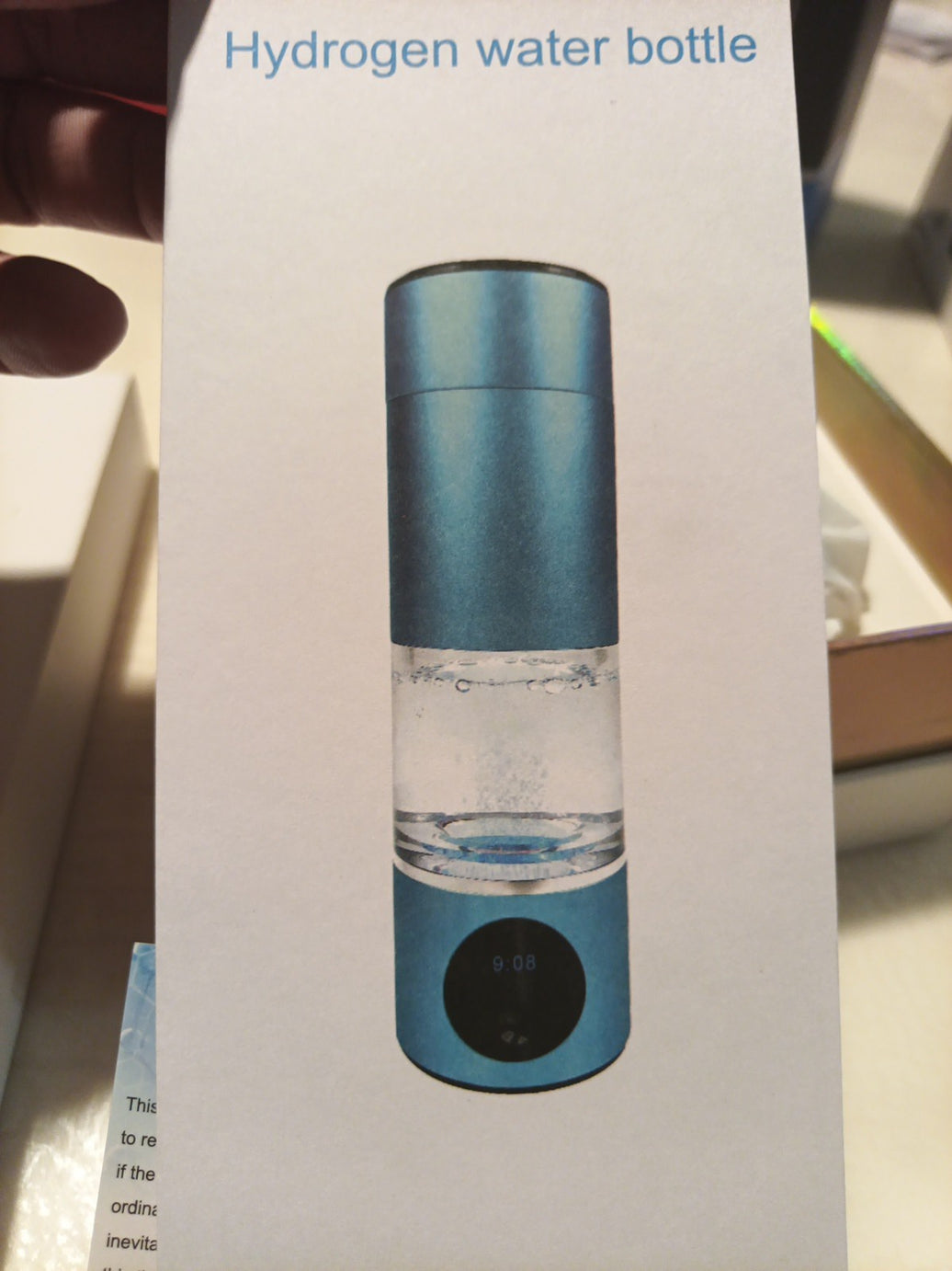 Hydrogen Water Bottle Generator Hydrogen Rich Water Bottle SPE PEM Hydrogen0