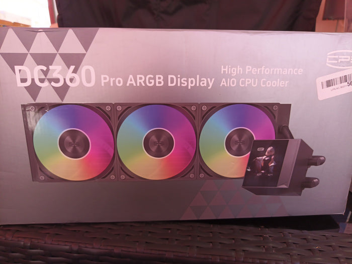 NEW PCCOOLER DS360 ARGB Display BLACK CPU water-cooled heat sink Fast delivery0