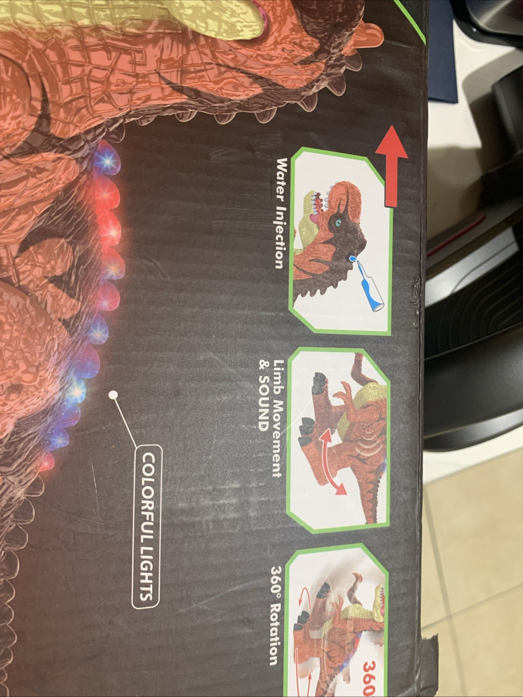 Dino Battle Tyrannosaurus Rex Remote Control Toy Electric Simulation 1