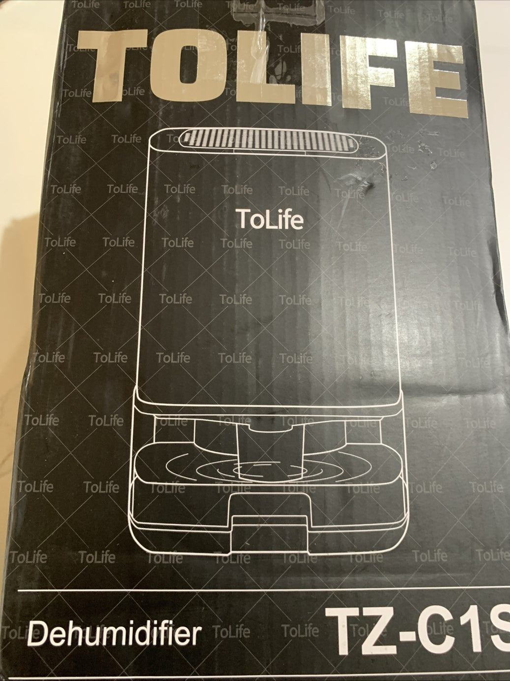 ToLife Dehumidifier Model TZ-C1S 800ML Capacity 7 Color LED Lights Auto-Shutoff0