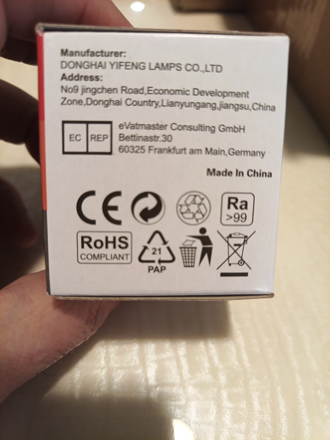 6-pack Eco Light Bulb Warm White GU10 50w 2700k Dimmable1