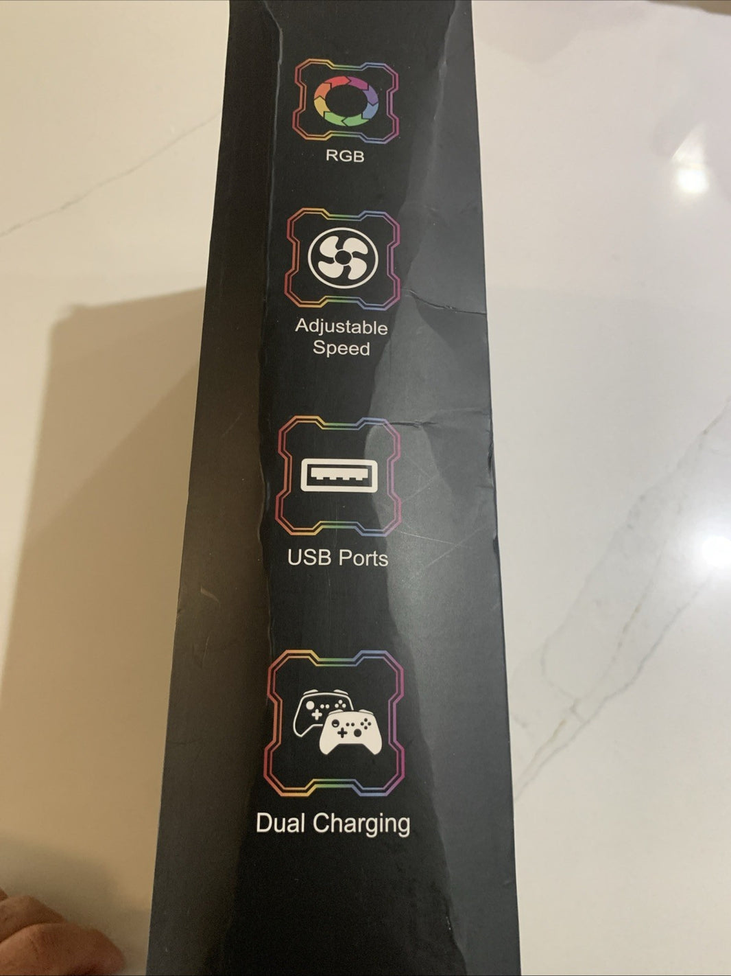 RGB Mutifunction Charging Station w/ Cooling Fan, for PS5 & Slim1