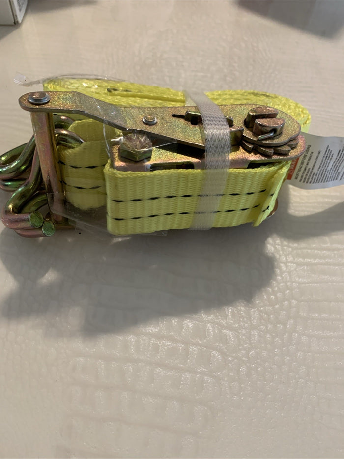 Rachet Straps 15''x1.5'' E-Single's Trailer Cargo Van Tie-Down Strap0