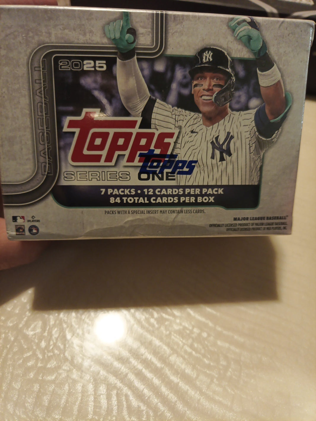 2025 TOPPS SERIES 1 MLB BASEBALL BLASTER BOX BRAND NEW SEALED (84 total cards)!0