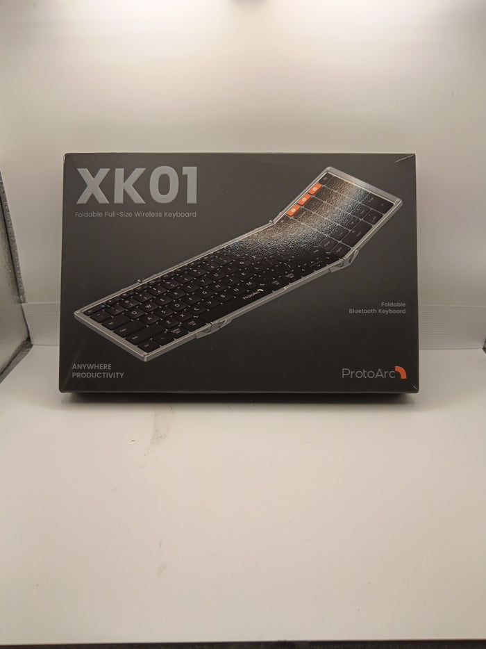 New Open Box ProtoArc XK01 Foldable Portable Business Bluetooth Travel Keyboard0