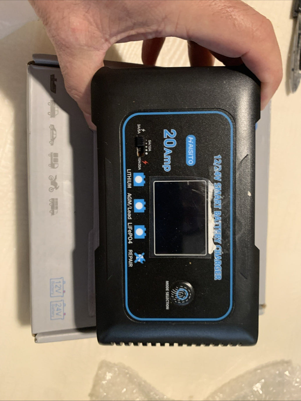 20amp 12v/24v Automatic Battery Charger And Maintainer0