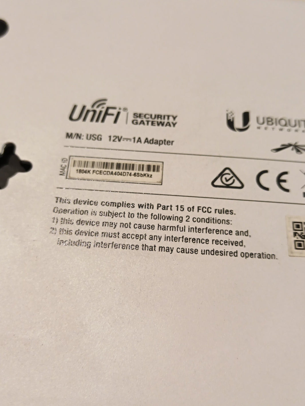 Ubiquiti UniFi Security Gateway USG No Box1