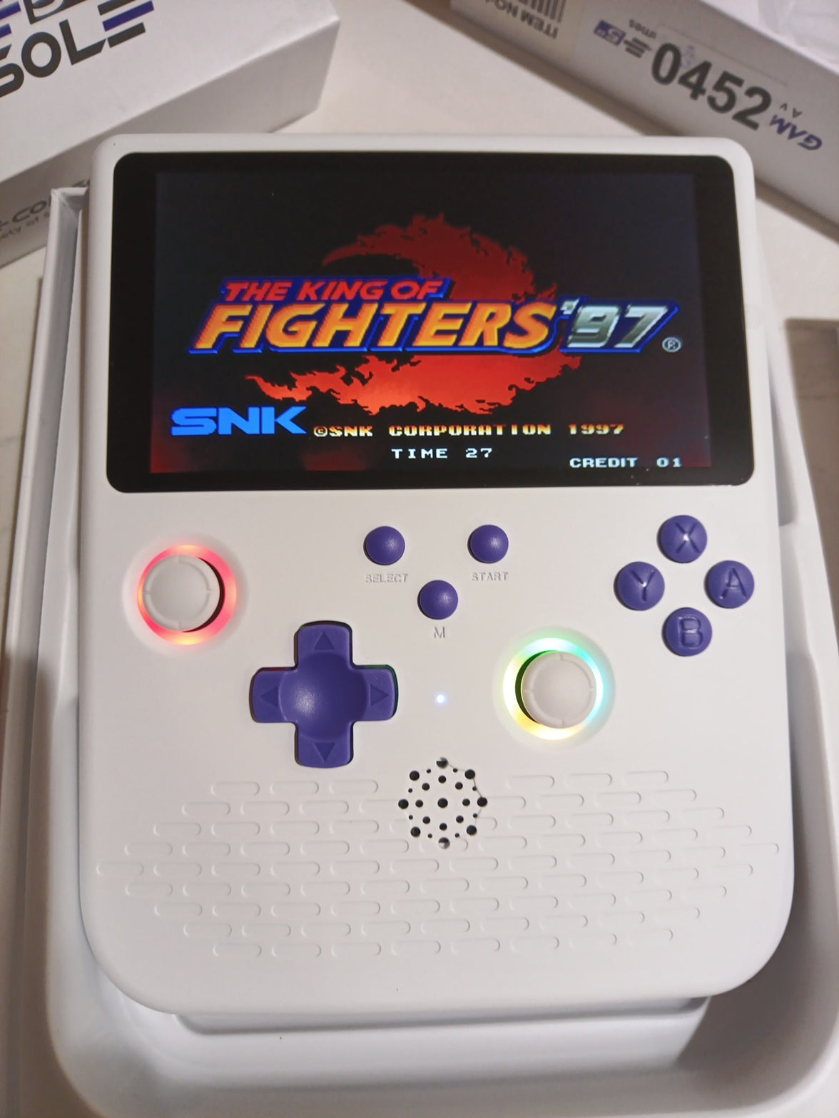 H5 5.0" HD IPS Screen Open Source Linux System Retro Handheld Video Game Console5