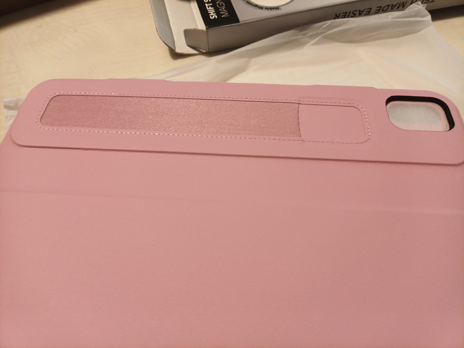 iPad Pro 10.9" Case Stand M4 2024 ESR Shift,  Rotating Case Magnetic Cover Pink 4