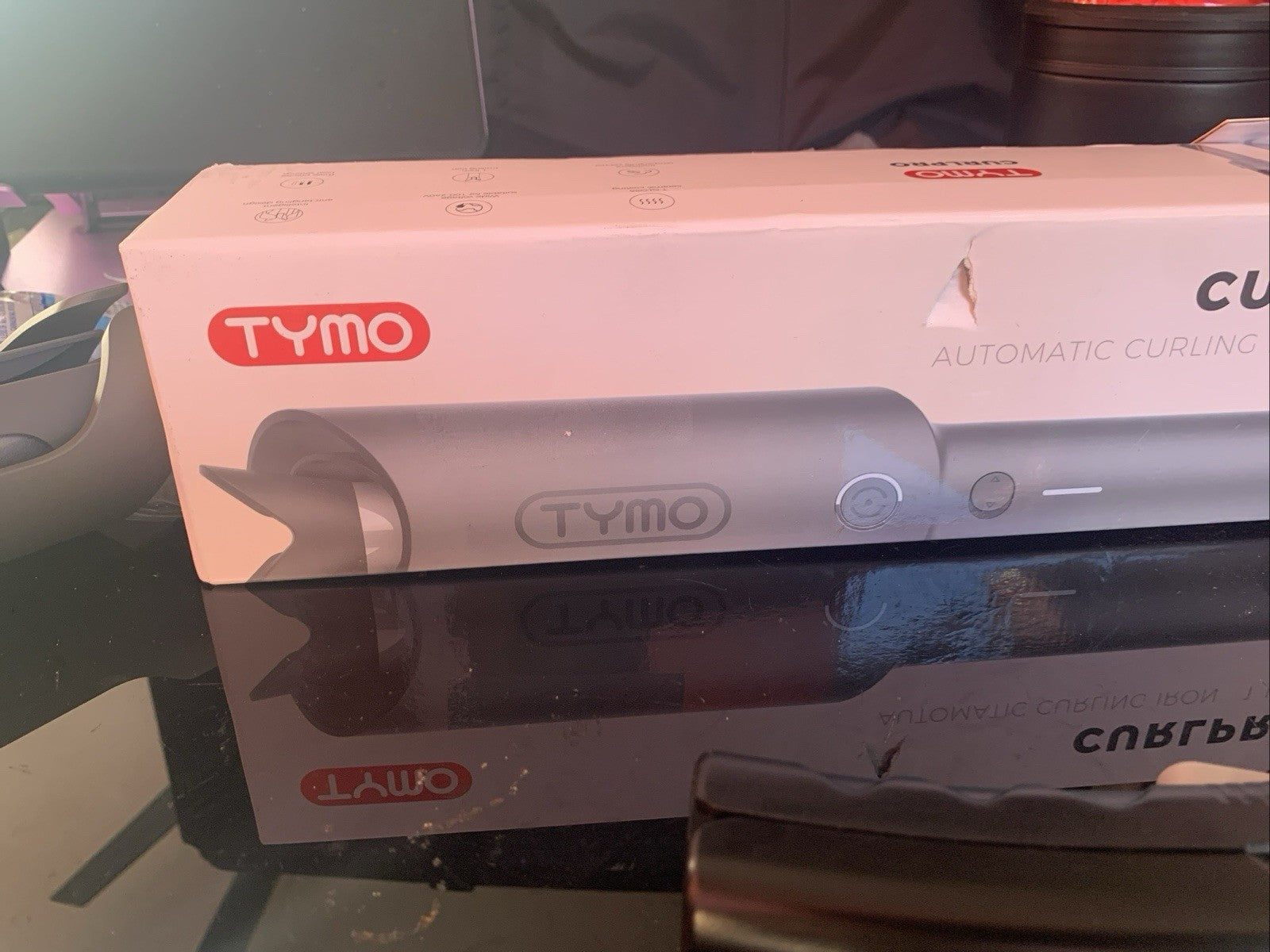 Tymo Curlpro  1” Barrel T Gloss Ceramic Coating Automatic Curling Iron Tested1