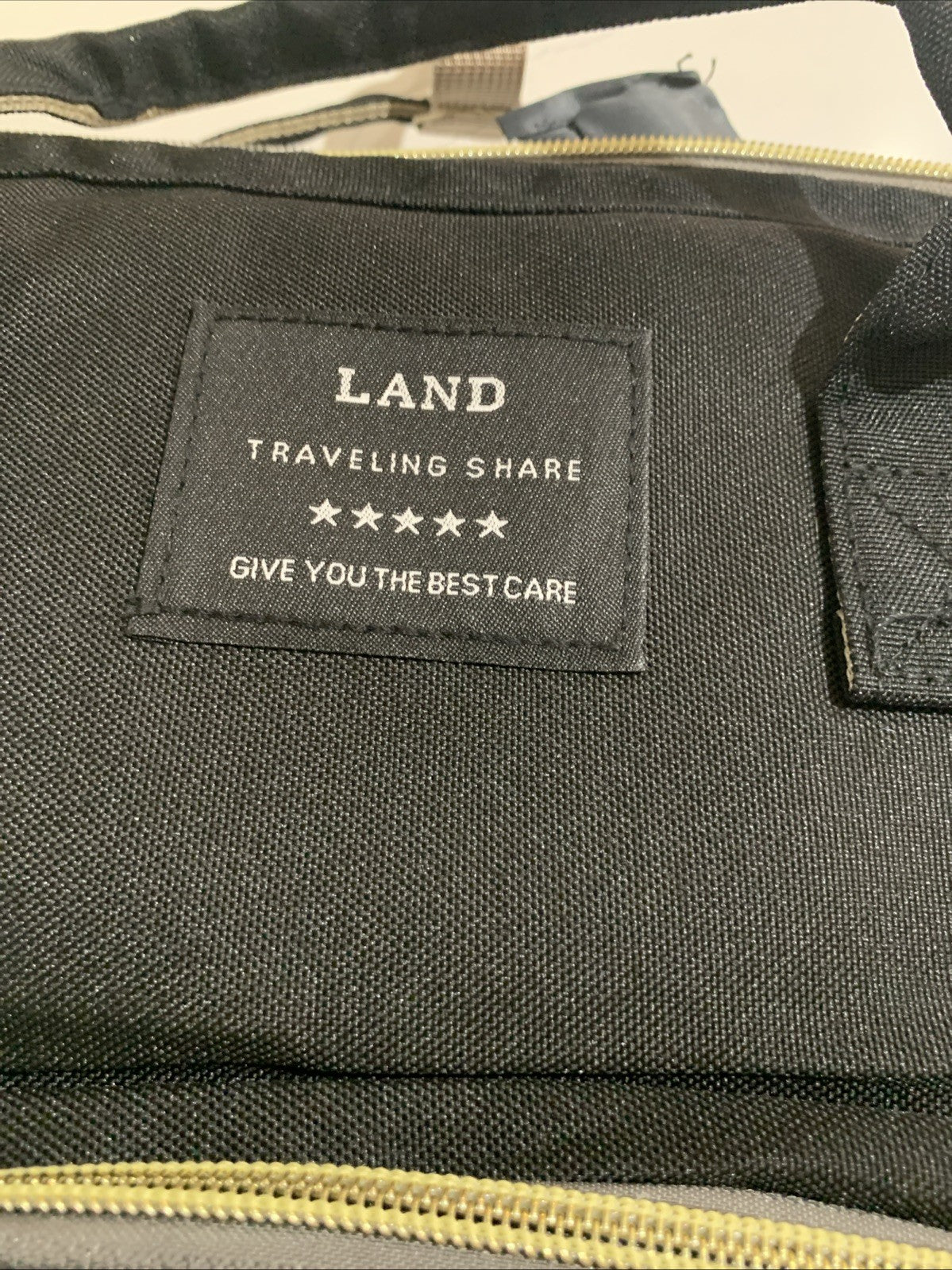Land Traveling Share Diaper Bag Backpack Gray1