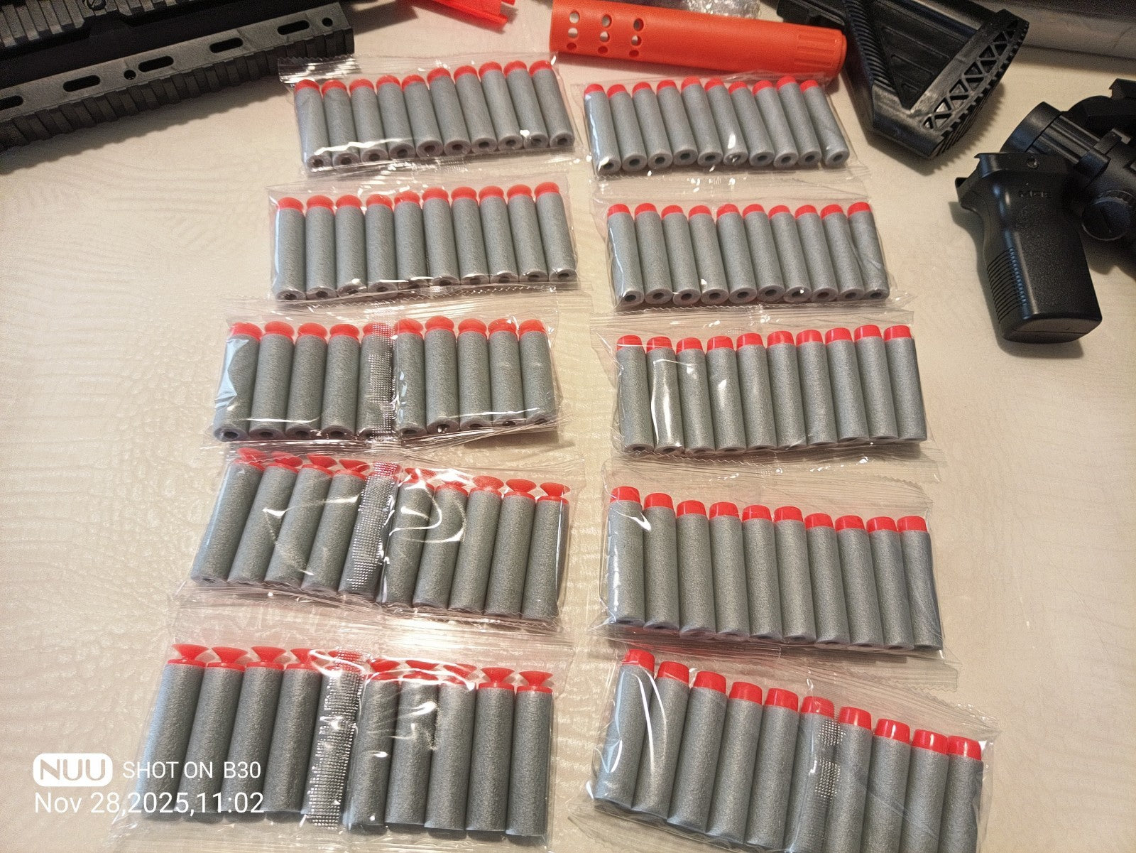 M416 Electric Soft Bullet Gun Toy – Continuous Firing Auto Blaster! 114 Pieces 15