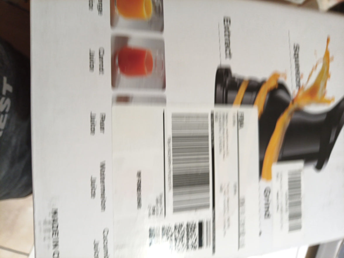 Masticating Juicer SJ-059A Grey 5.3" Wide Feed Chute Extractor Machine Whole5