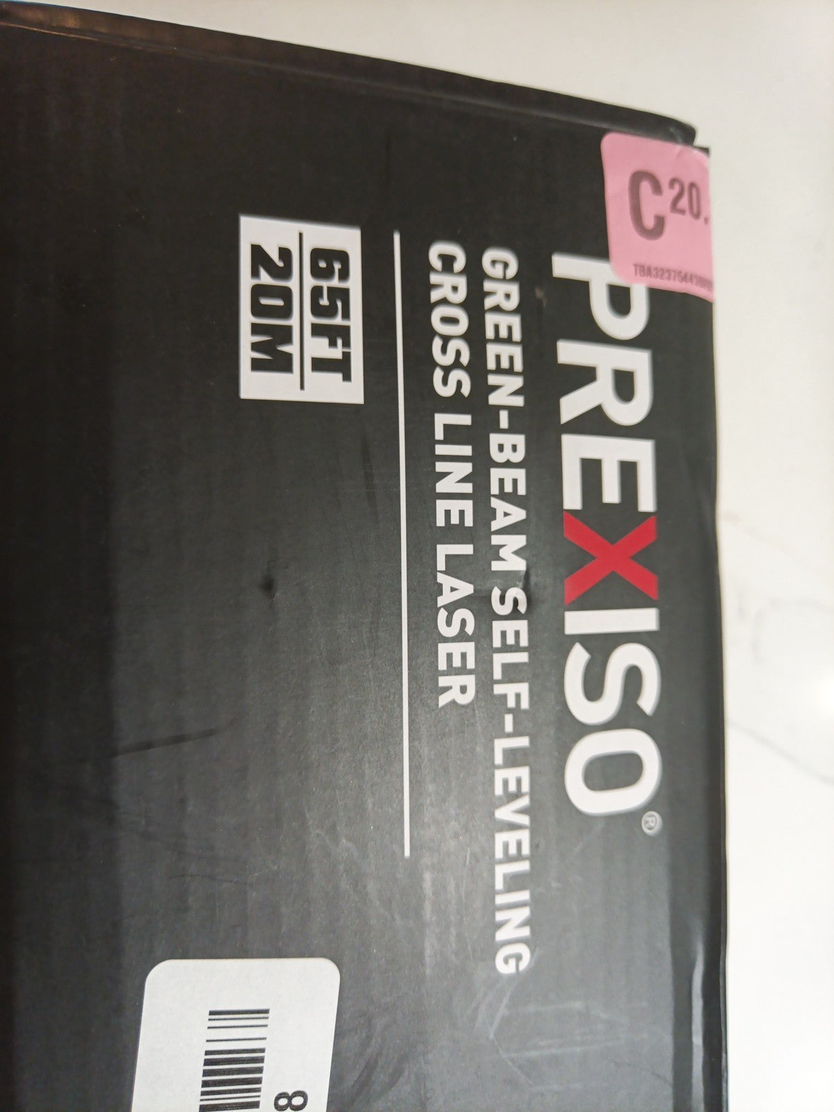 Prexiso 65FT Laser Level Self Leveling Cross-Line Laser Green Beam w/Mount Clamp1