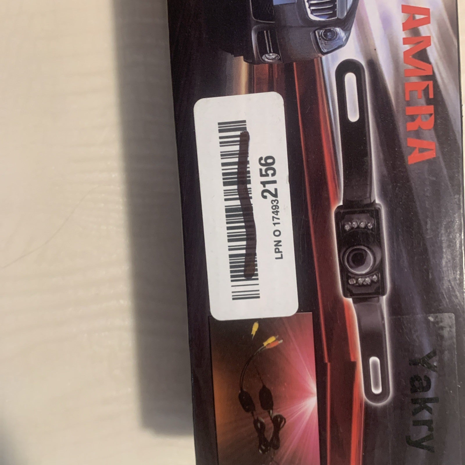 wieless rear view camera license plate, Easy Installation1