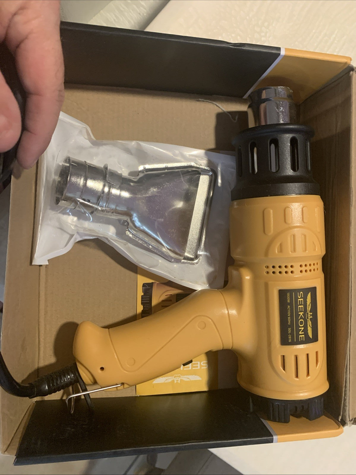 SEEKONE Heat Gun 1800W 122℉-1202℉3