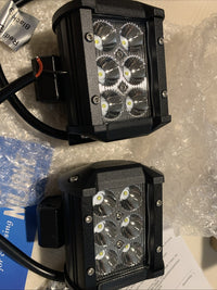 Nilight Led Pods 2Pcs 18W 1260LM Spot Off Road Lights Super Bright Driving Fog B4