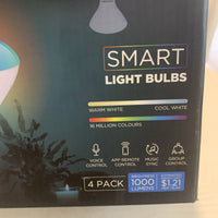 Mochiba Smart Light Bulbs 4-Pack LED br4prgbcw3