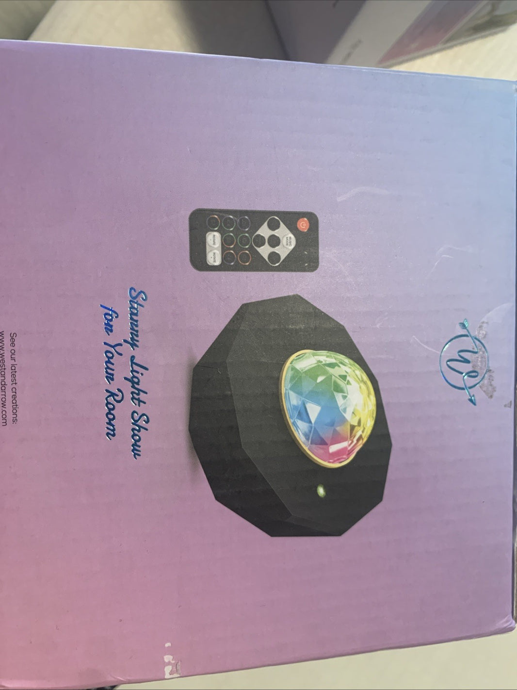 ☀️ West & Arrow LED Night Sky Galaxy Projector Laser Star Lights with Remote1