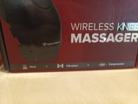 Neocarbon Wireless Heat, Vibration And Compression Knee Massager - Gray Black1