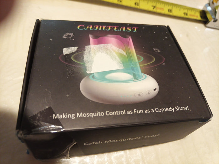 Fly Bug Trap RGB Night Light Sticky USB Rechargeable Flying Insect Catcher 0