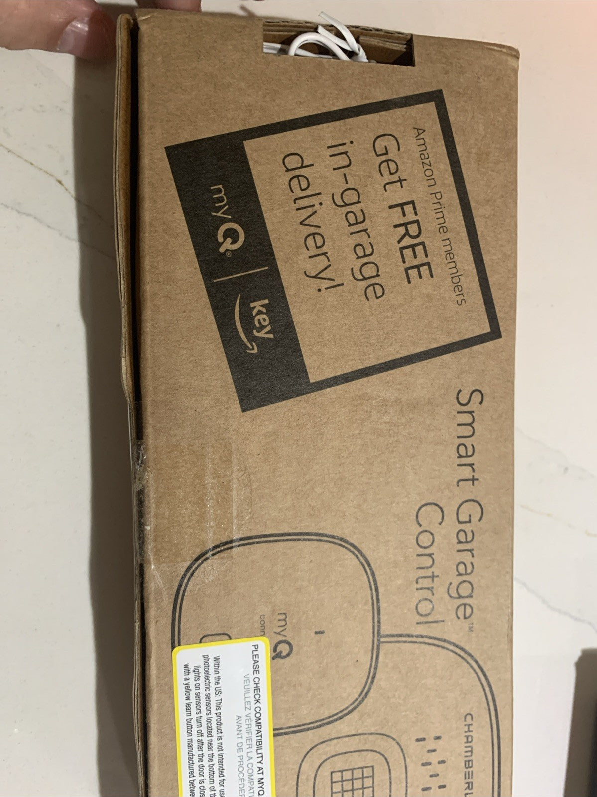 Chamberlain MyQ Wireless Smart Garage Hub and Controller - White Factory Sealed3