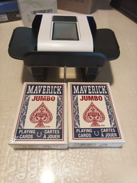 X1 Automatic Card Shuffler Rechargeable Two Modes & 2 Free Decks Of Cards3