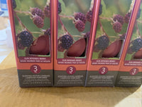 NEW 12 (5pac of 3) Luminessence Scented Votive Candles Sun Ripened Berry 2 inch2