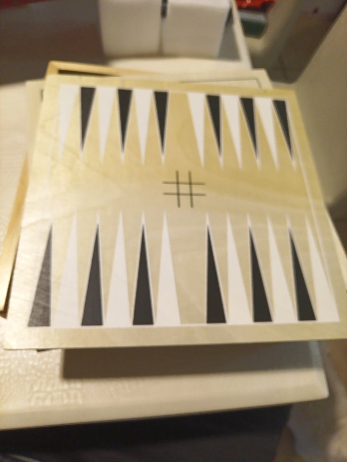 12 In. 7-In-1 Combo Game, Wood7